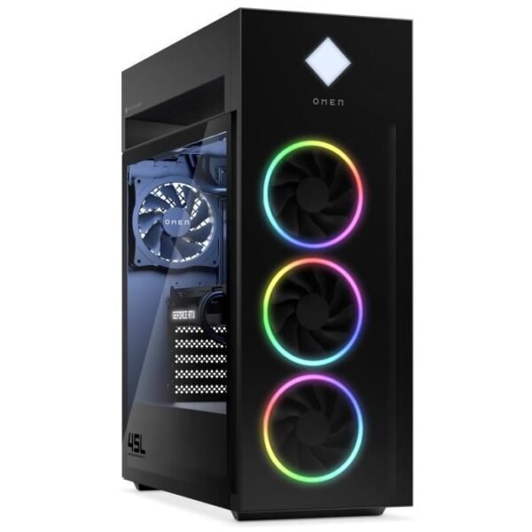 Buy with crypto Gaming office pc Omen by HP 45L GT22-1001NF - Intel Core i9-13900k - RAM 64GB - 2TO SSD - GeForce RTX 4090 24GB - Windows 11-2