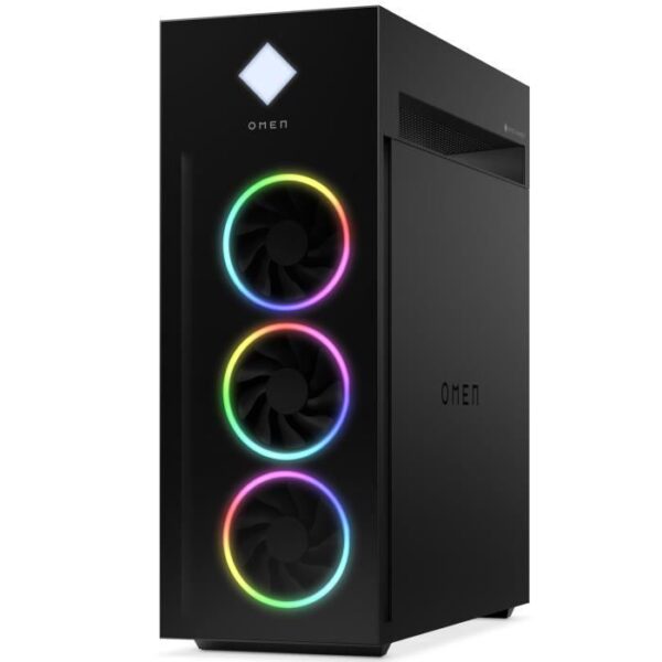 Buy with crypto Gaming office pc Omen by HP 45L GT22-1037NF - Intel Core i7-13700k - RAM 32GB DDR5 - 1TO SSD - GeForce RTX 4090 24GO - FREEDOS-3