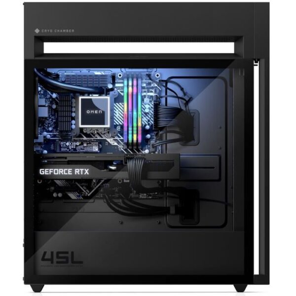 Buy with crypto Gaming office pc Omen by HP 45L GT22-1037NF - Intel Core i7-13700k - RAM 32GB DDR5 - 1TO SSD - GeForce RTX 4090 24GO - FREEDOS-4