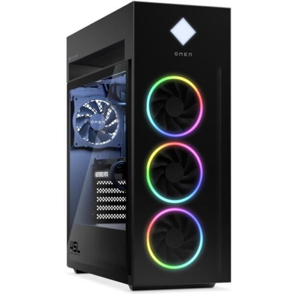 Buy with crypto Gaming office pc Omen by hp 45l GT22-1038NF - Intel Core i9-13900k - RAM 32GB DDR5 - 1TO SSD - GeForce RTX 4080 16go - FREEDOS-2