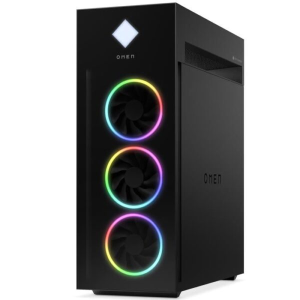 Buy with crypto Gaming office pc Omen by hp 45l GT22-1038NF - Intel Core i9-13900k - RAM 32GB DDR5 - 1TO SSD - GeForce RTX 4080 16go - FREEDOS-3