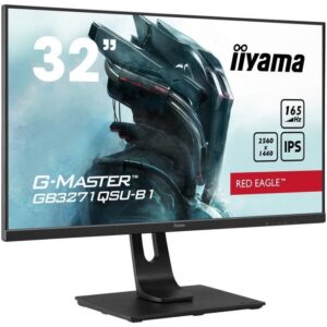 Buy with crypto PC Gamer screen - IIYAMA G-Master Red Eagle - 31.5 WQHD - IPS panel - 1 ms - 165 Hz - HDMI / DisplayPort / USB 3.0 - AMD FreeSync-1