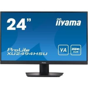 Buy with crypto PC screen - IIyama prolite xu2494hsu -B2 - 24 FHD - VA slab - 4 ms - 75Hz - HDMI / DISPLAYPORT-1