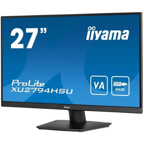 Buy with crypto PC screen - IIyama prolite xu2794hsu -B1 - 27 FHD - VA slab - 4 ms - 75Hz - HDMI / DISPLAYPORT)-6