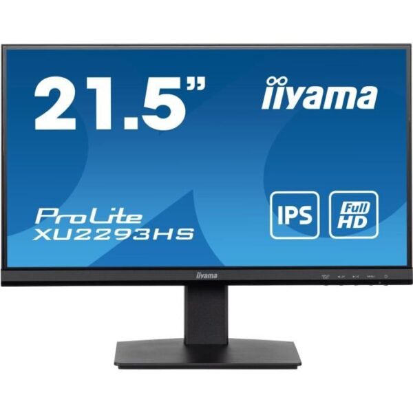 Buy with crypto PC screen - IIYAMA XU2293HS -B5 - 22 FHD - IPS slab - 3 ms - 75Hz - HDMI / DISPLAYPORT-3