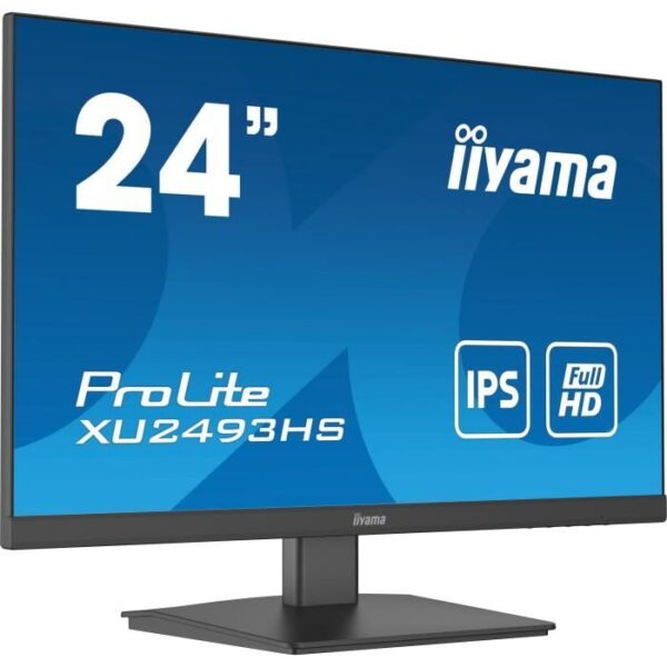 Buy with crypto PC screen - IIYAMA XU2493HS -B5 - 24 FHD - IPS slab - 4 ms - 75Hz - HDMI / DISPLAYPORT-2