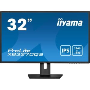 Buy with crypto PC screen - IIYAMA XB3270QS -B5 - 32 WQHD - IPS slab - 4 ms - 60Hz - HDMI / DISPLAYPORT / DVI-1