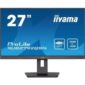 Buy with crypto PC screen - IIyama prolite xub2792qsn -B5 - 27 wqHD - IPS slab - 4 ms - 75Hz - HDMI / Displayport / USB -C DOCK / USB HUB - REF PLAN-1