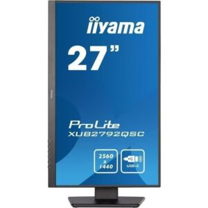 Buy with crypto PC screen - IIyama prolite XUB2792QSC -B5 - 27 WQHD - IPS slab - 4 ms - 75Hz - HDMI / DISPLAYPORT / USB -C / USB HUB - Adjustable foot-1