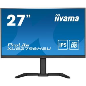 Buy with crypto PC screen - IIYAMA XUB2796HSU -B5 - 27 FHD - IPS slab - 1 ms - 75Hz - HDMI / DISPLAYPORT / USB - Adjustable foot height-1