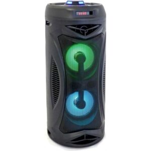 Buy with crypto INOVALLEY KA02- 400W Bluetooth light speaker - Karaoke function - 2 Speakers - Synchronized LED lights - USB port-1