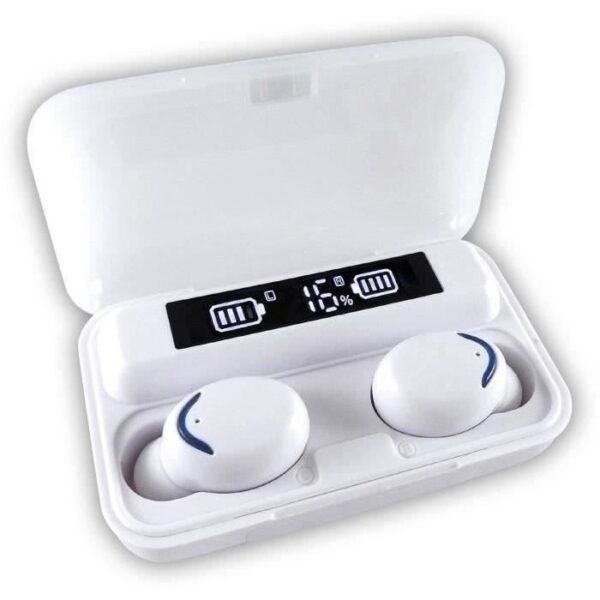 Buy with crypto White Bluetooth headset - Inovalley - Co15 -BTH -W-1