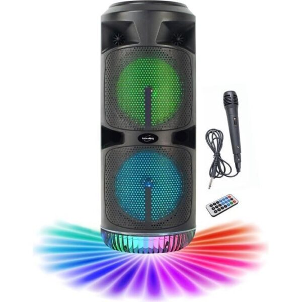 Buy with crypto INOVALLEY KA03-XXL - Karaoke speaker - Bluetooth V5.0 - 450 W-1