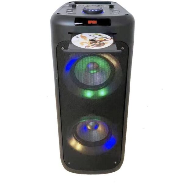 Buy with crypto Light speaker with CD drive inovalley MS06 -CD -XXL - Bluetooth 5.0 - 1000W - Karaoke function-2