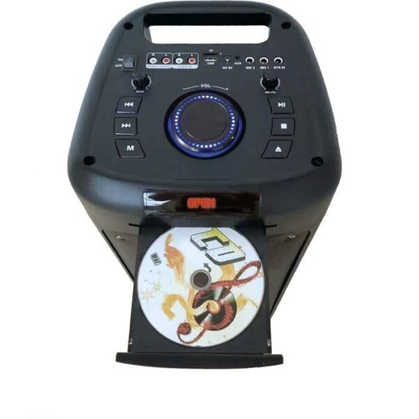 Buy with crypto Light speaker with CD drive inovalley MS06 -CD -XXL - Bluetooth 5.0 - 1000W - Karaoke function-3