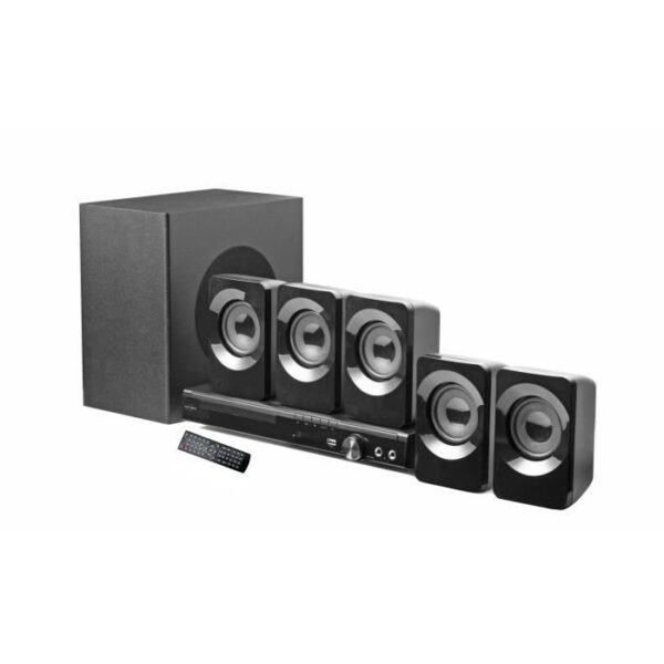 Buy with crypto Home Cinema 5.1 with Basse Base - Inovalley - Bluetooth - DVD player function-1