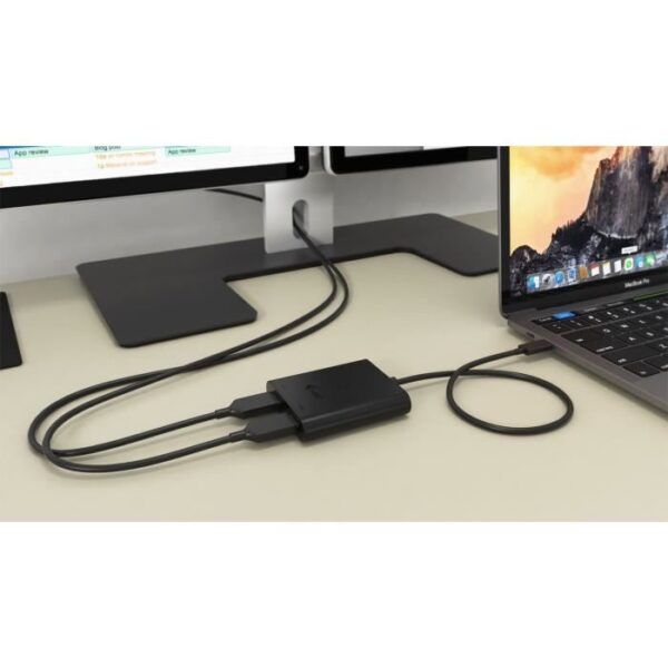 Buy with crypto Adapter I-TEC USB-C 2x HDMI up to 2x4K 30Hz-3