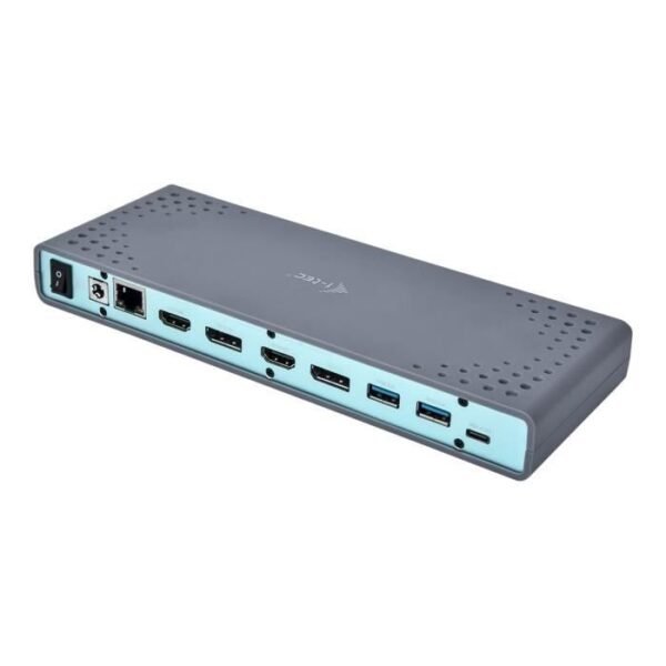 Buy with crypto I-TEC USB Type C Docking Station for Notebook / Tablet PC - 6 x USB Ports - 6 xUSB 3.0 - Network (RJ-45) - HDMI - DisplayPort-4
