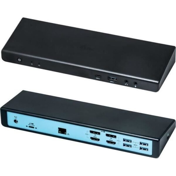 Buy with crypto I-TEC USB 3.0 Type C Docking Station for Laptop / Tablet / Mobile Phone - 65 W - 6 x USB Ports - 4 xUSB 3-1