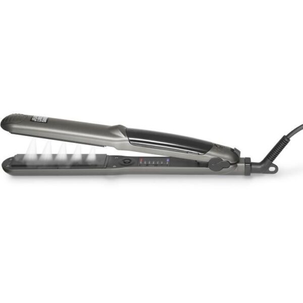 Buy with crypto JEAN LOUIS DAVID 39969 VAPOR STYLER steam straightener - 235 ° C max - 50 W - 2 years warranty-1