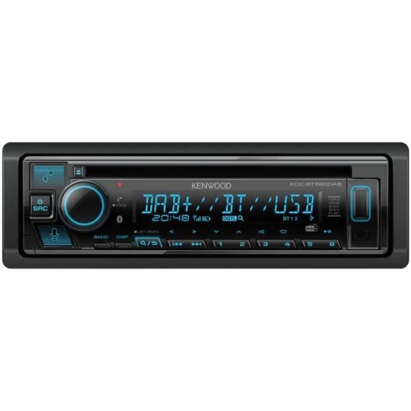 Buy with crypto Kenwood Autradio - KDC -BT560DAB - CD - USB - Bluetooth - iPhone - DAB+-2