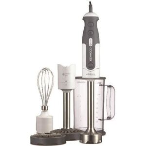 Buy with crypto KENWOOD HDP401WH Triblade Plunge Mixer - 800 W - White / Gray-1