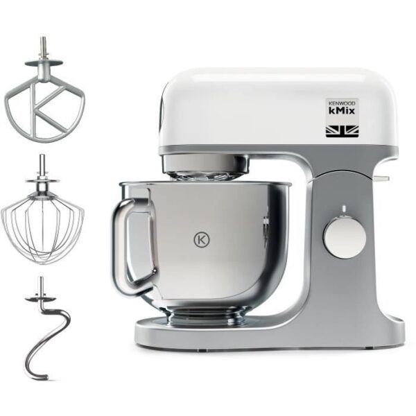 Buy with crypto Kenwood kmx750Wh - White - 1000 W Pastry Robot - 1000 W - 5 L-1