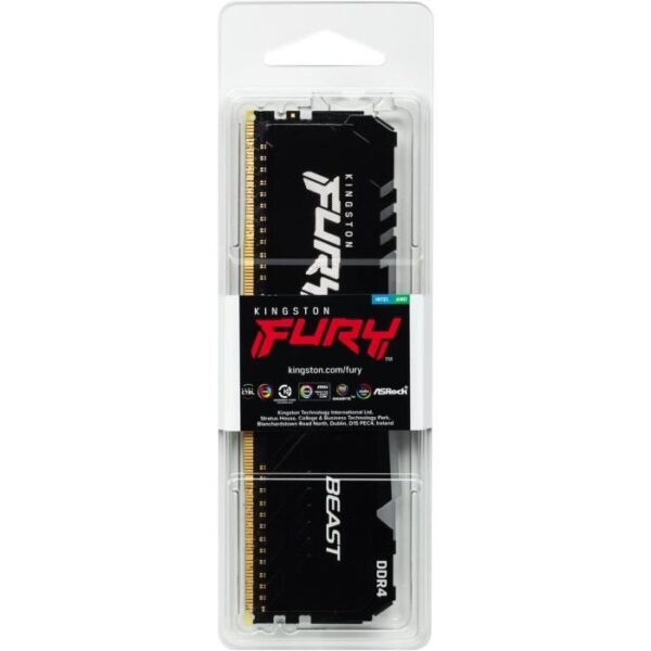 Buy with crypto Kingston FURY Beast RGB 8 GB DDR4 3200 MHz CL16 Memory-3