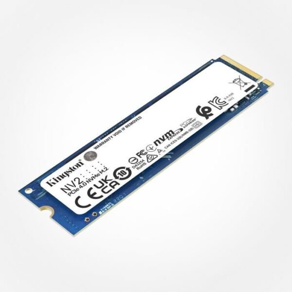 Buy with crypto Kingston Technology Hard Disk - SSD NV2 - 250GB - M.2 2280 PCIe 4.0 NVME - BLUE-2