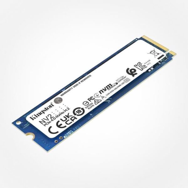 Buy with crypto Kingston Technology Hard Disk - SSD NV2 - 2TO Internal - M.2 2280 PCIe 4.0 NVME - Blue-2