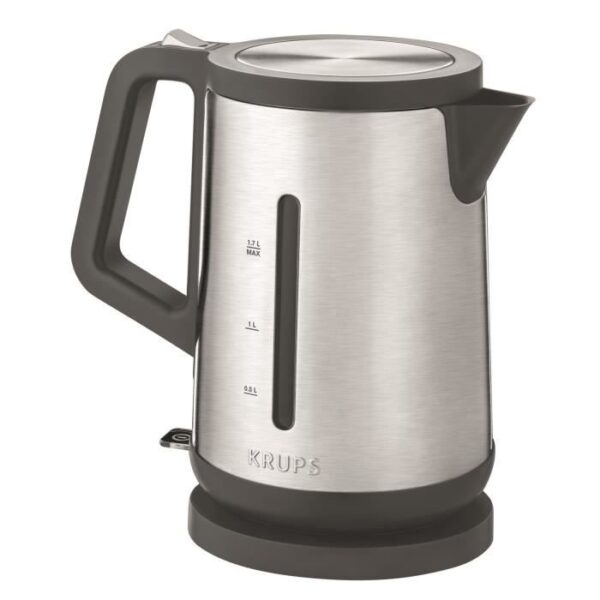 Buy with crypto Krups BW442D10 Control Line Electricity Wireless Stainless steel kettle