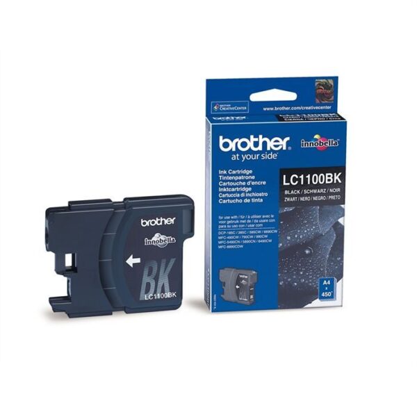 Buy with crypto Brother LC1100BK Black Ink Cartridge-1