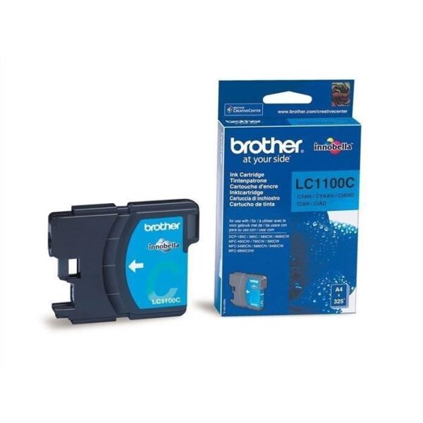 Buy with crypto Brother LC1100C Cyan Ink Cartridge-1