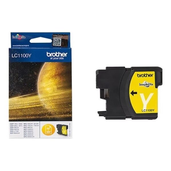 Buy with crypto Brother LC1100Y Yellow Ink Cartridge-5