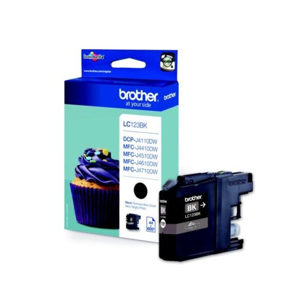 Buy with crypto Brother LC123BK Black Cartridge-1