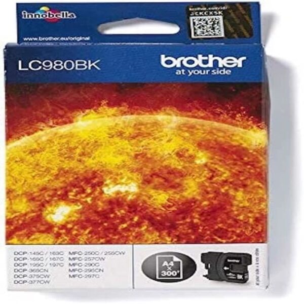 Buy with crypto Brother LC980BK Black Ink Cartridge-2