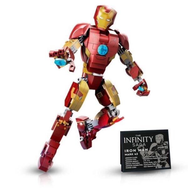 Buy with crypto LEGO Marvel 76206 Iron Man Action Figure Collectible Minifigure Ages 9 Avengers: Age Of Ultron Infinity Saga Set-2