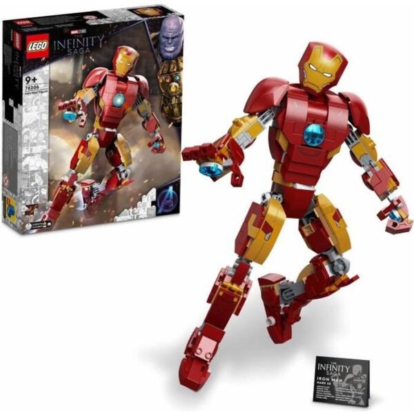 Buy with crypto LEGO Marvel 76206 Iron Man Action Figure Collectible Minifigure Ages 9 Avengers: Age Of Ultron Infinity Saga Set-1