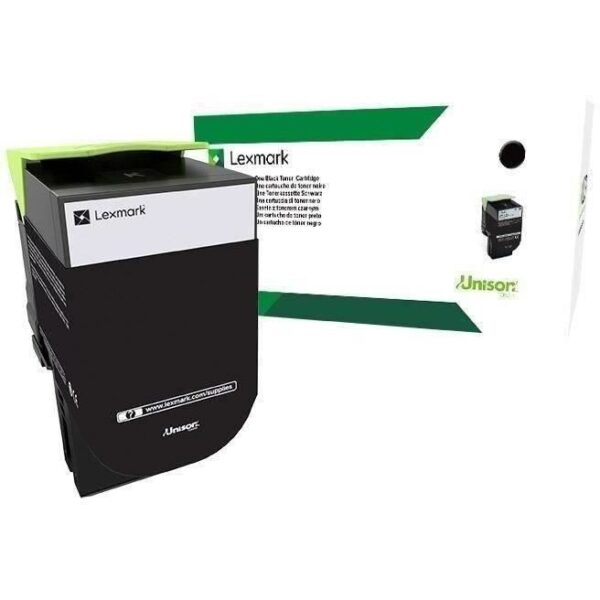 Buy with crypto LEXMARK Lexmark Unison Toner Cartridge - Black - Laser - Long Yield - 8000 Pgs - 1-1