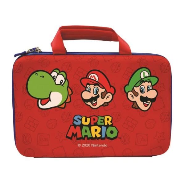 Buy with crypto SUPER MARIO - Carrying case for portable consoles and tablets up to 10-2