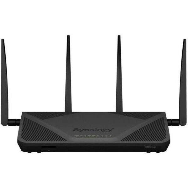 Buy with crypto SYNOLOGY RT2600AC-AC 2600 Mbps Dual-Band Wireless WiFi Router - MU-MIMO with 4 LAN Ports and 1 10/100/1000 Mbps WAN Port-1