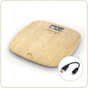 Buy with crypto Person weighing LITTLE BALANCE 180 Kg Soft Bamboo-1