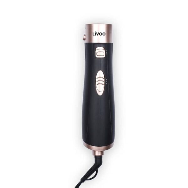 Buy with crypto LIVOO DOS171- Blower brush - 2 speeds and 2 temperature levels - 3 interchangeable styling tips special brushing-4