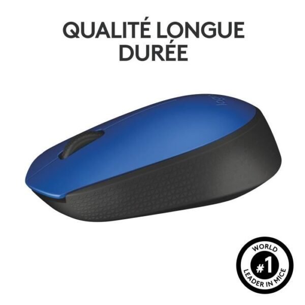 Buy with crypto LOGITECH Wireless Mouse M171 Blue-5