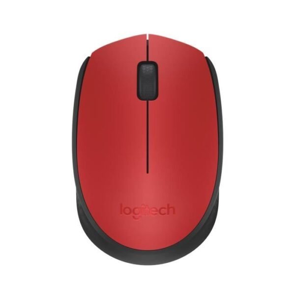 Buy with crypto LOGITECH Wireless Mouse M171 Red-1