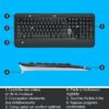Buy with crypto LOGITECH MK540 Keyboard Mouse Pack)-6