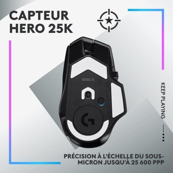 Gaming Hero 25k - Black sensor-2