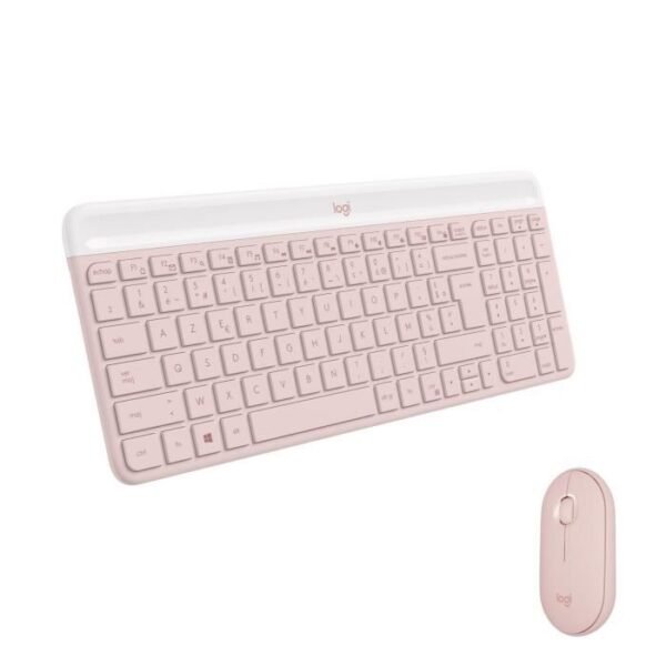 Buy with crypto Logitech MK470 Slim Combo keyboard and compact wireless