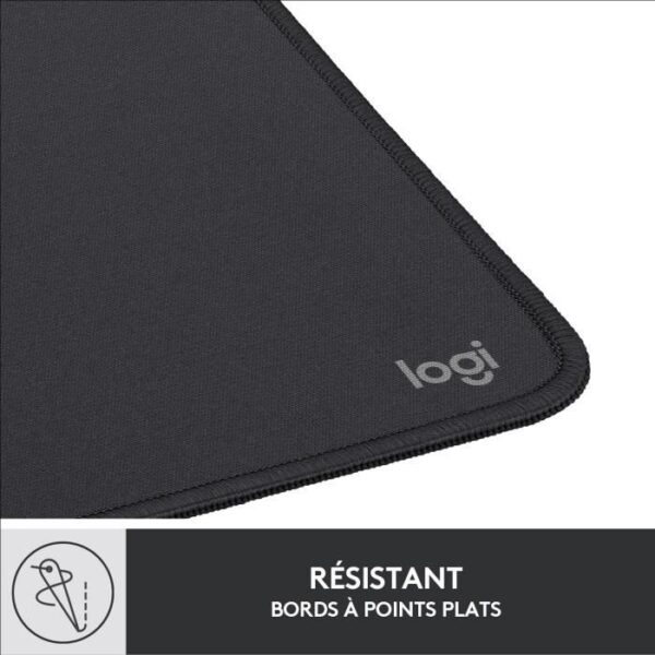 Buy with crypto Durable Mouse Pad - Logitech - Studio Series - Easy Glide - Graphite-5