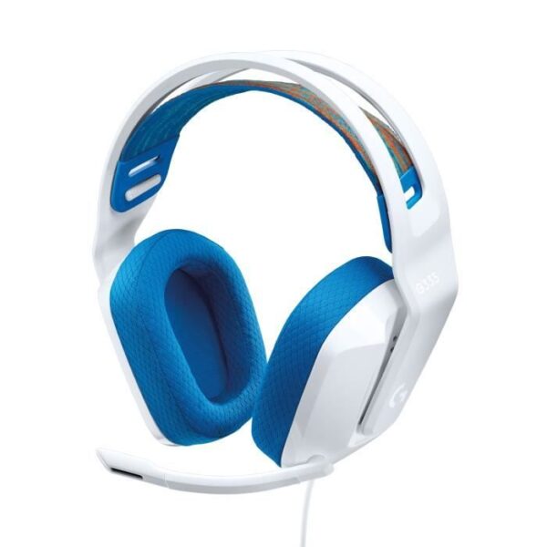 Buy with crypto GAMING Headphones - Lightweight - LOGITECH G - G335 WIRED - WHITE - Discord Certified-1